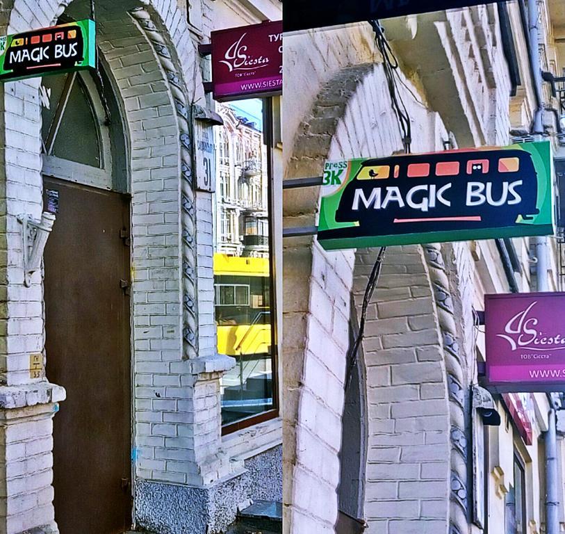 Magic Bus Kiev Hostel Eksteriør billede